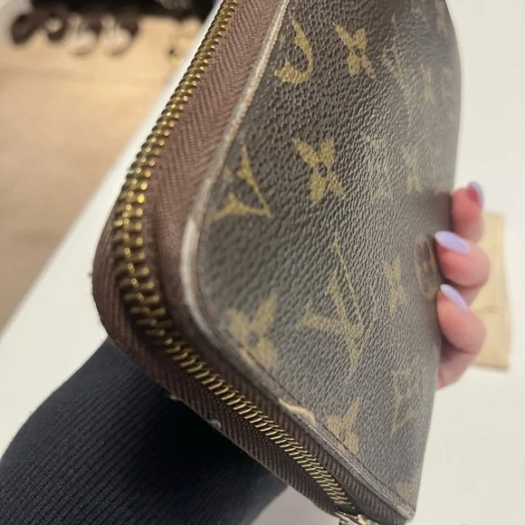 Louis Vuitton Brown Monogram Zippy Organizer Wallet